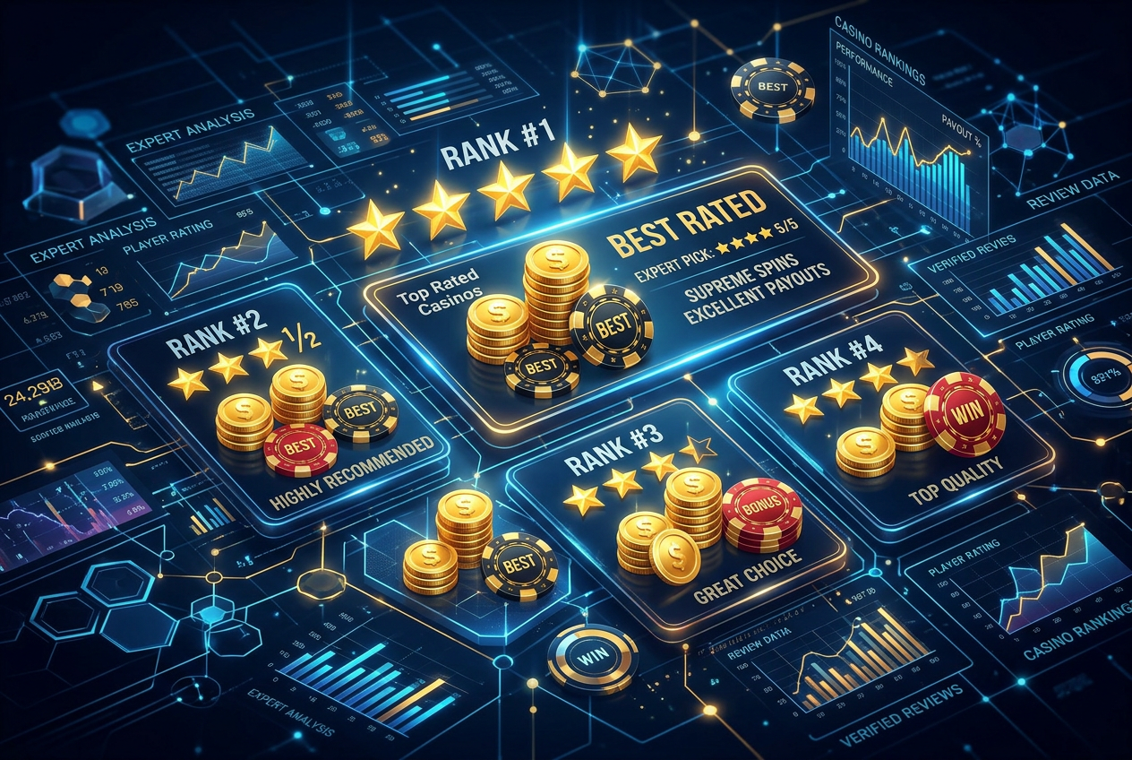 Profesjonalna recenzja i ranking kasyn online 2026